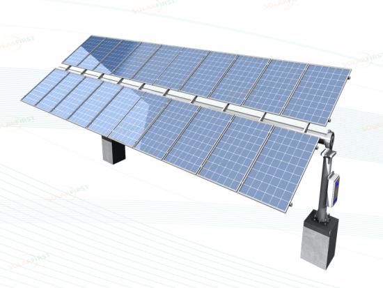 Single Axis Solar Tracker System