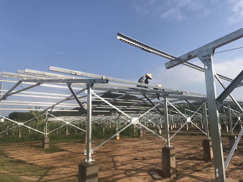 ground solar mounting solution